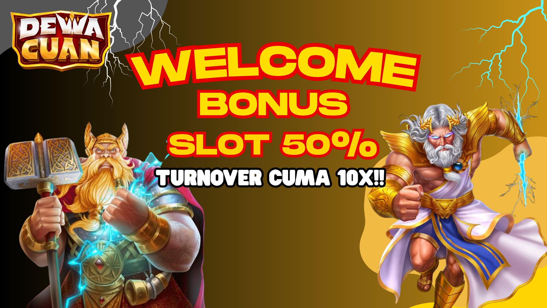 BONUS MEMBER BARU 50%! Dapatkan Keuntungan Gede dari Awal!
