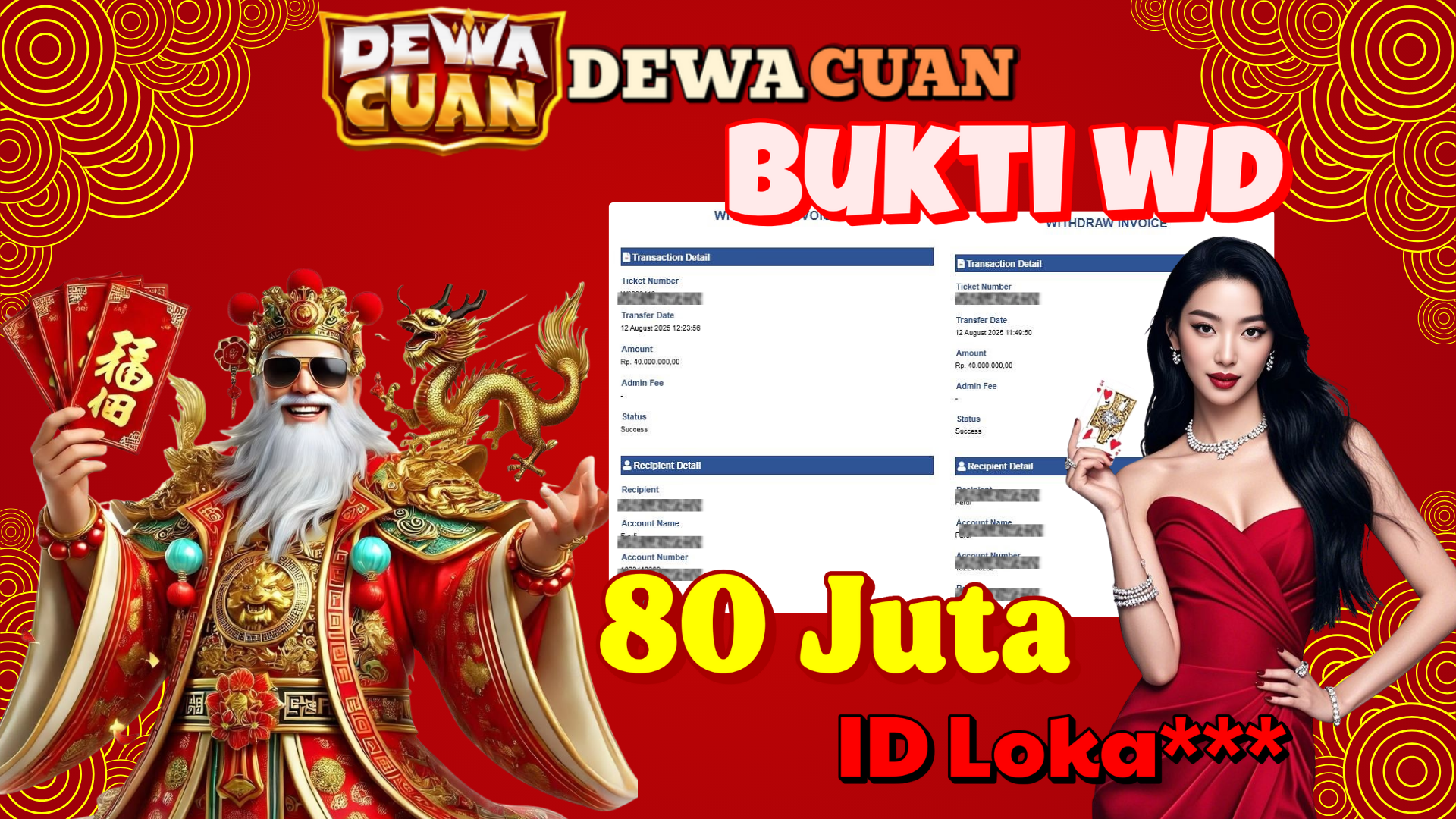 Kemenangan 40 Juta Gates of Olympus di DEWACUAN