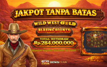 Jakpot Tanpa Batas Wild West Gold, Kisah Member Raih Rp284 Juta Sekali Main
