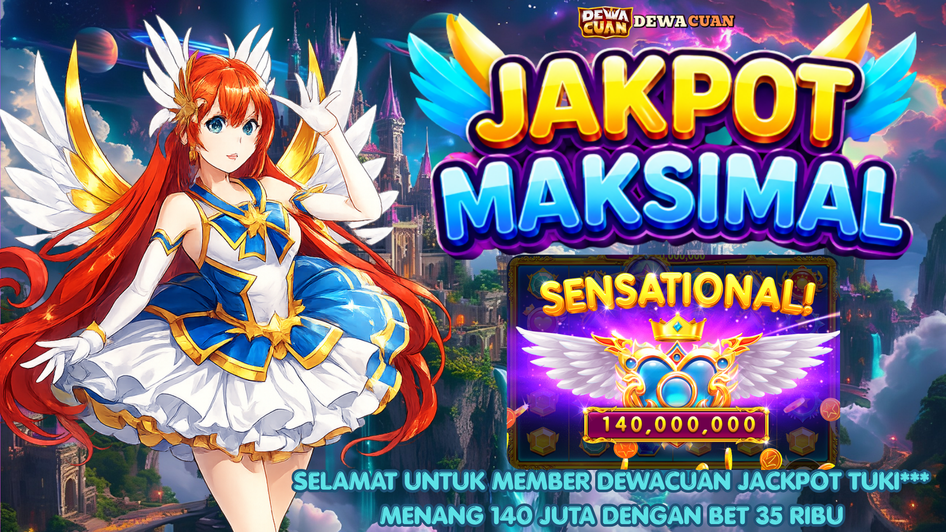Jackpot Maksimal Sensasional